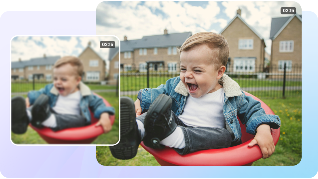 Restore image quality using CapCut's AI video enhancer