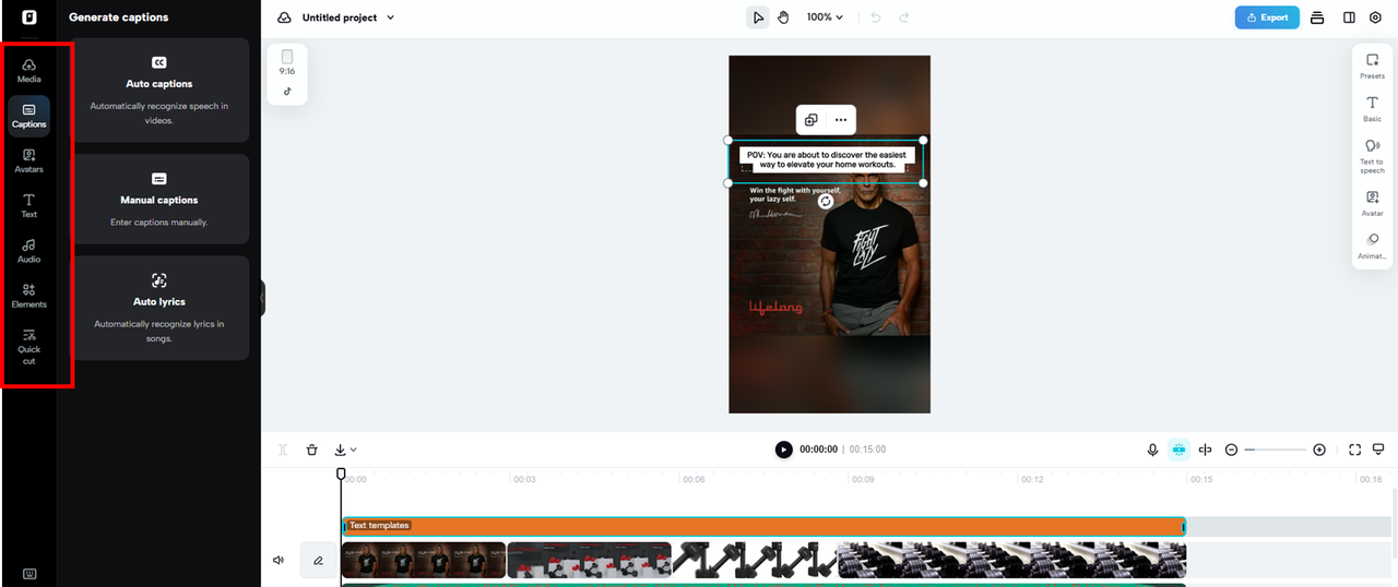 Edit your video