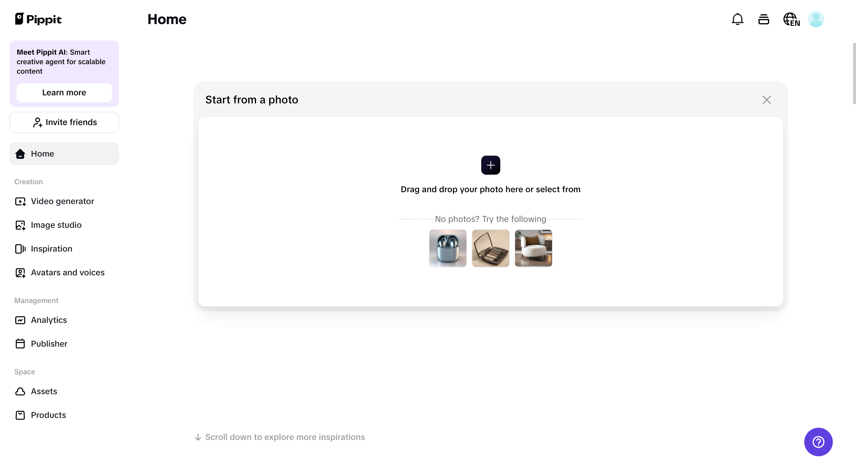 Pippit AI-Powered Product Images