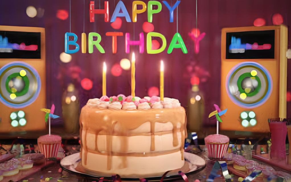 Birthday video creation