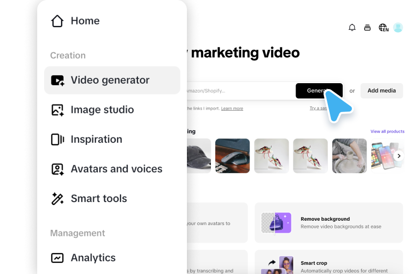 Select Video generator
