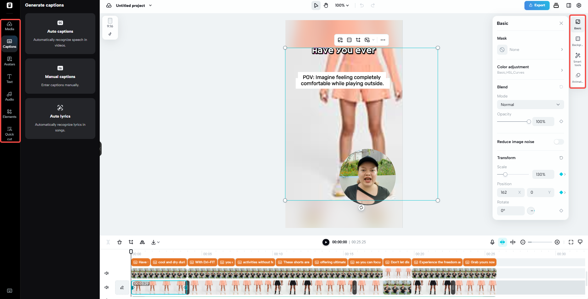 Edit your video