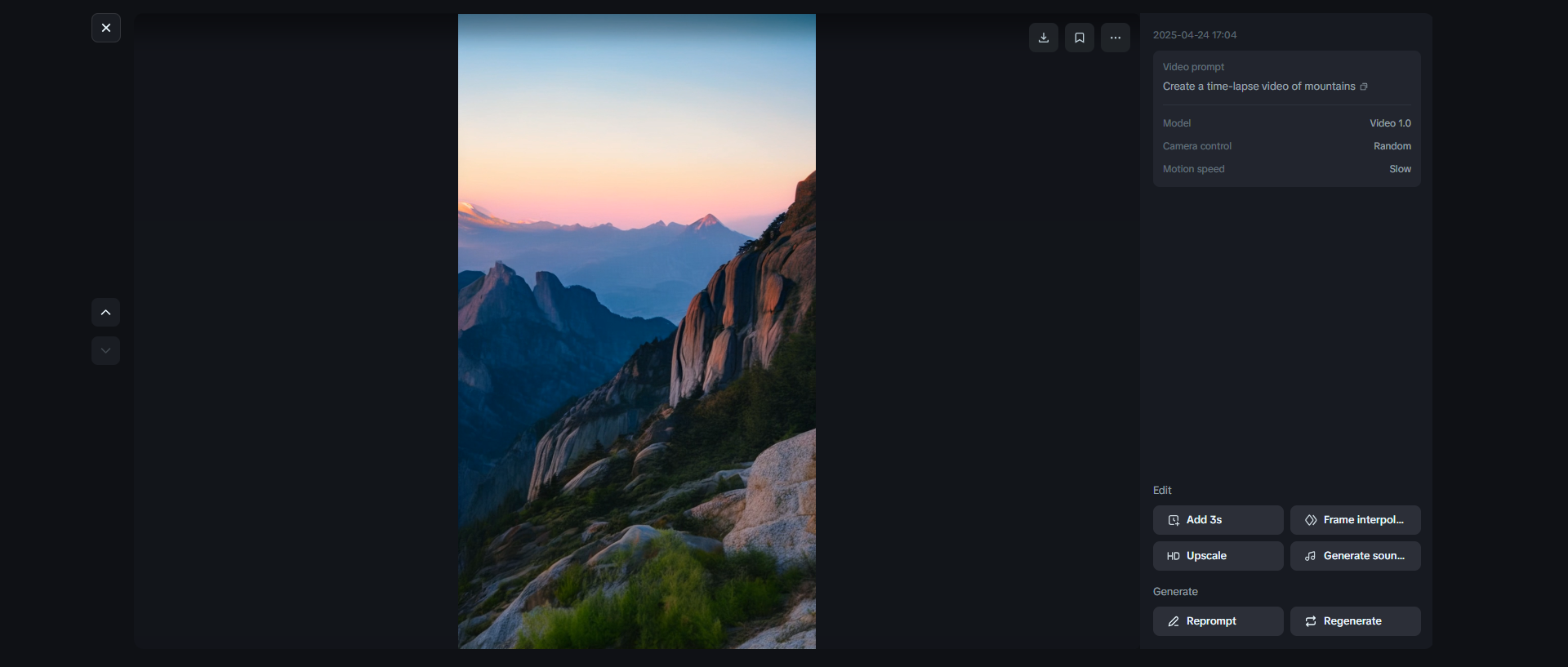 Time-lapse videos