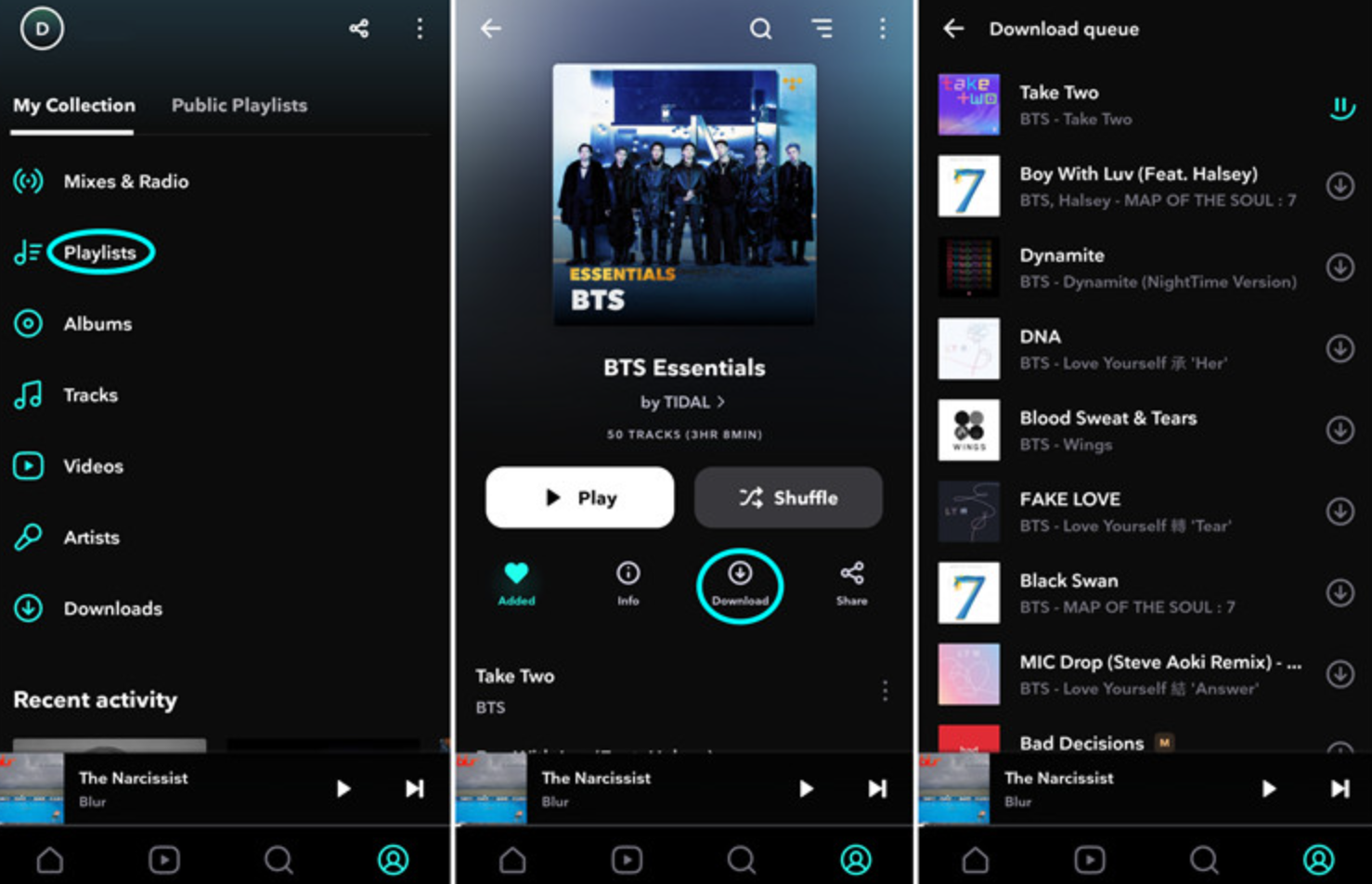 Uma maneira rápida de compartilhar o Tidal Rewind em outras plataformas de mídia social