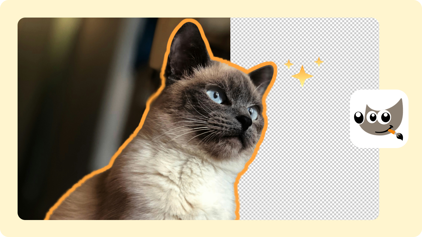 gimp remove background