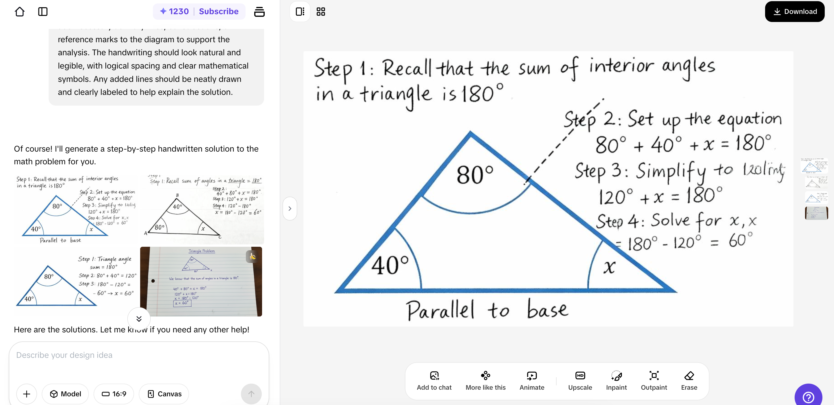 Customize and download