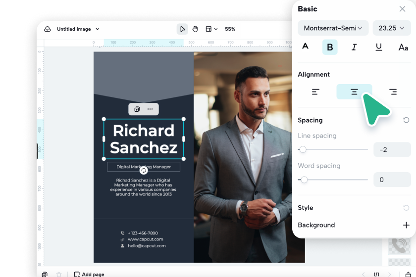 Use Pippit advance editing tools