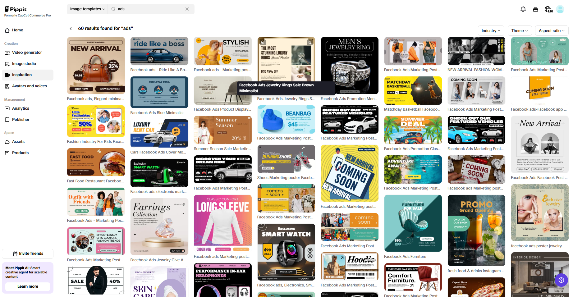 Customizable templates