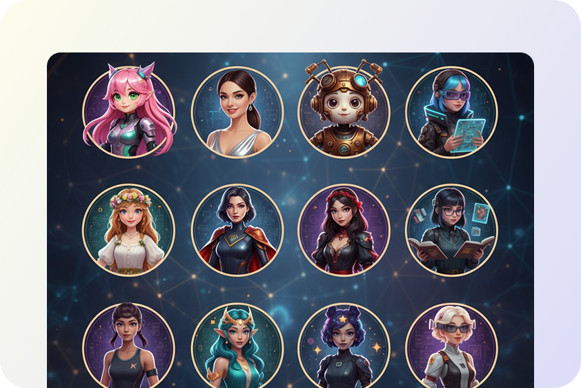 AI girlfriend social avatars