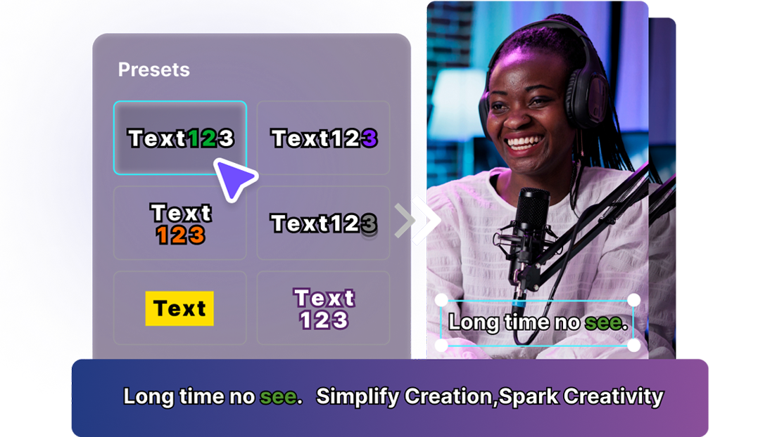 Feature for automatic caption in CapCut