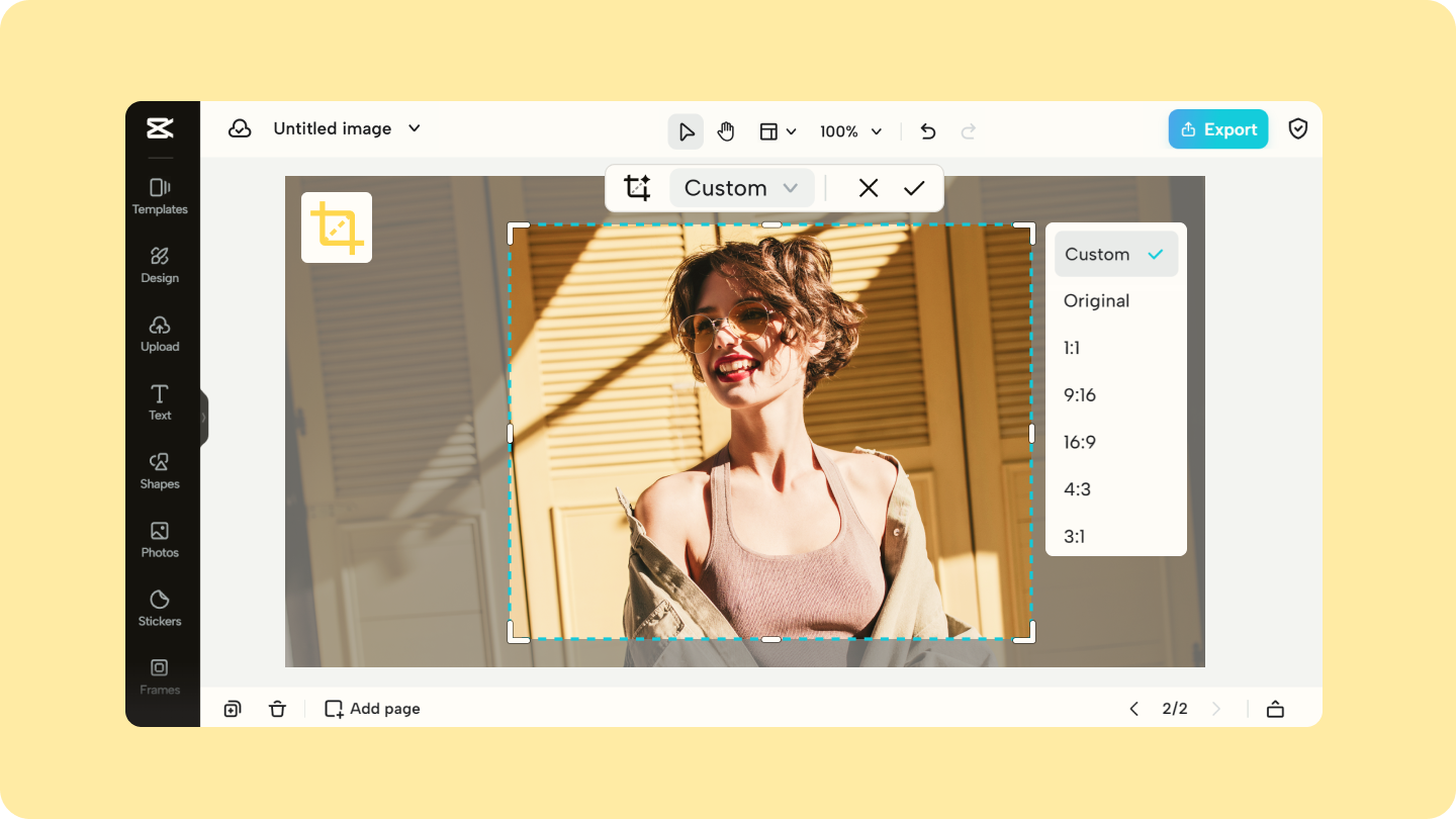 image ratio changer