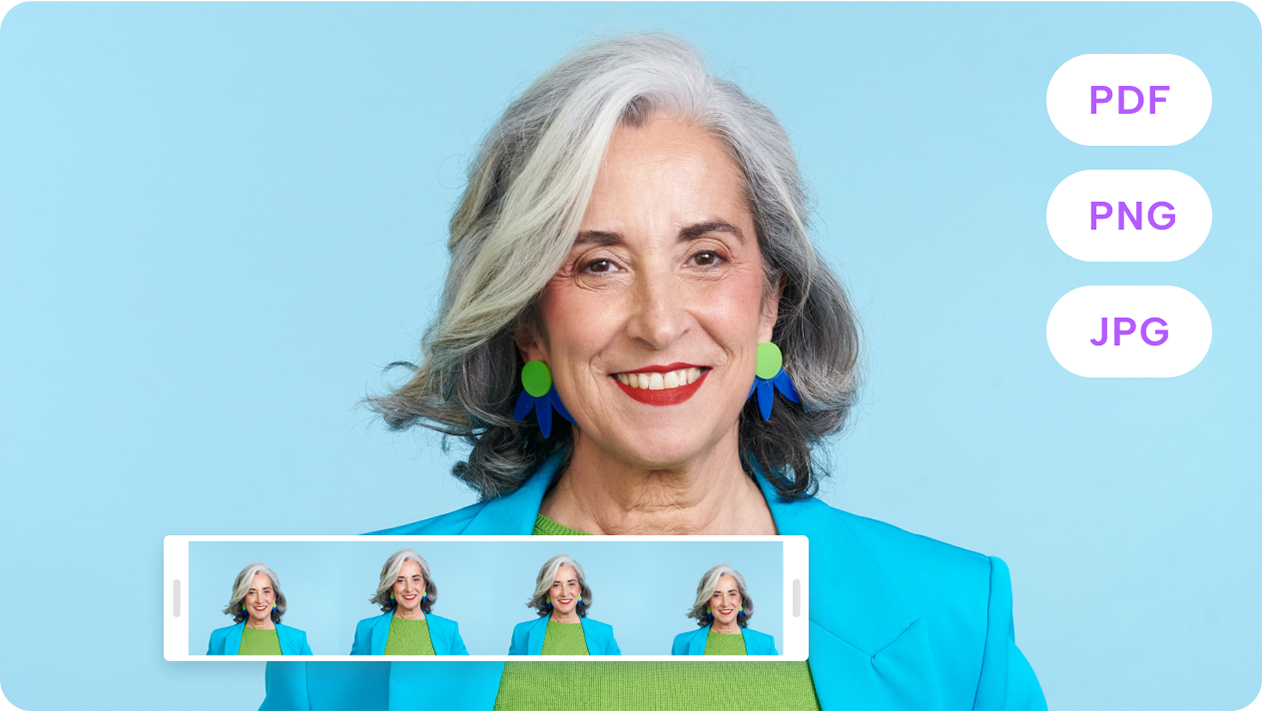 Download Your Profile Picture in Various Formats, Such as JPEG