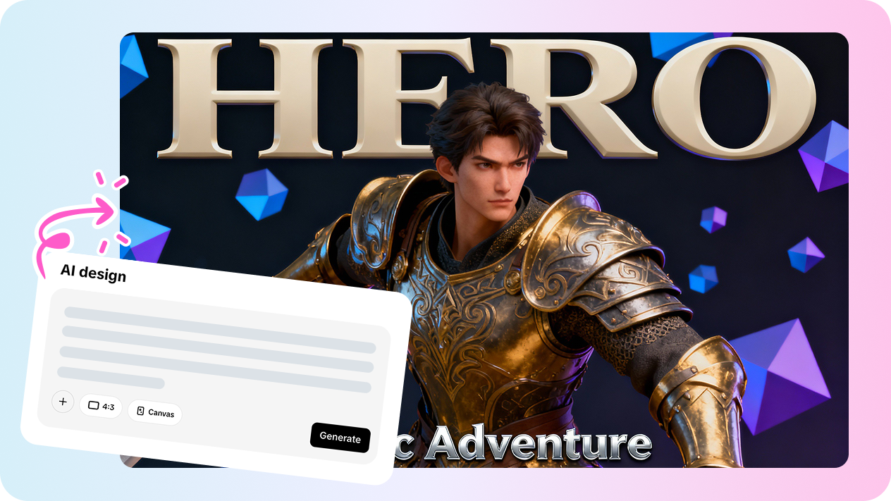 AI design tool in Pippit