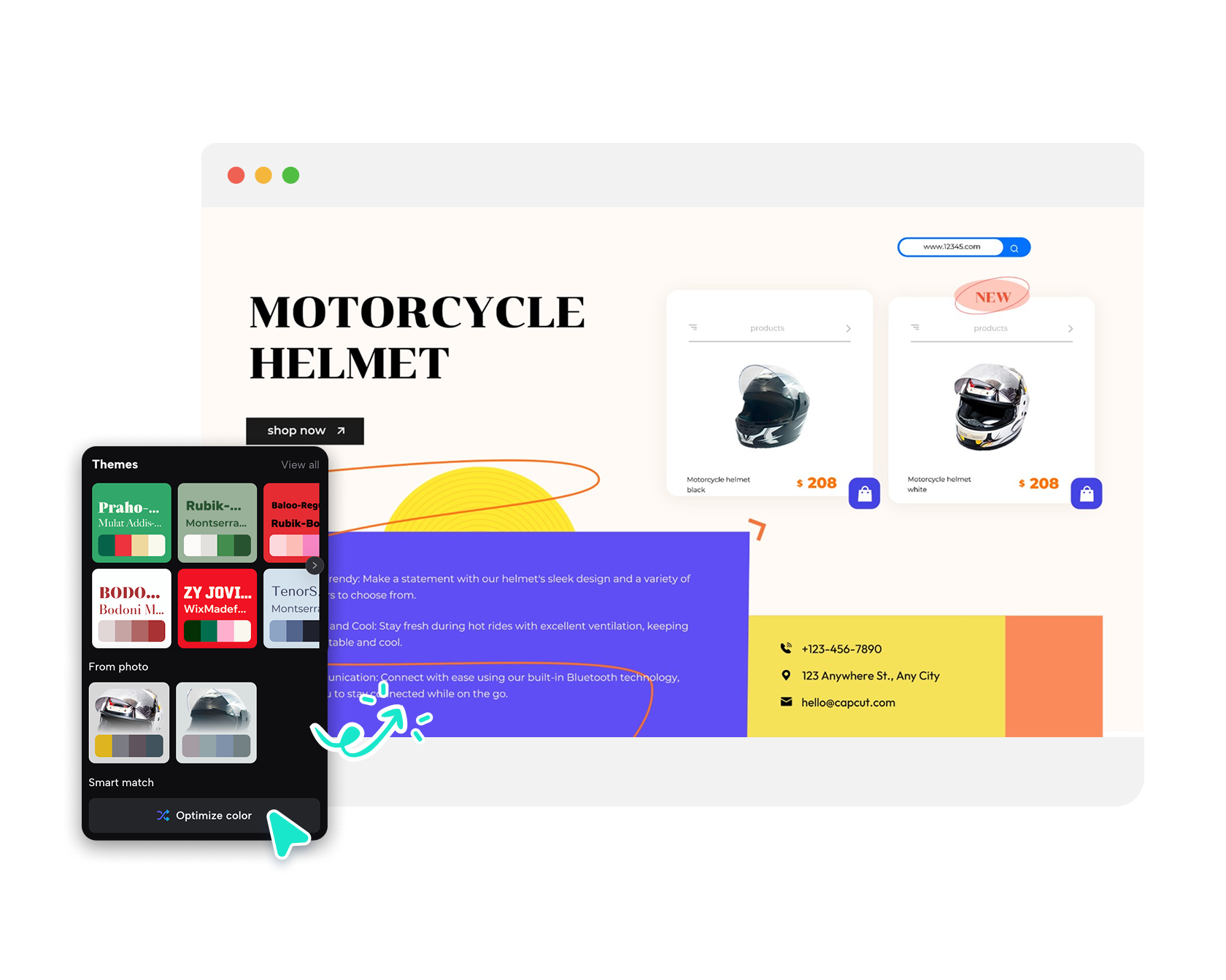 color scheme picker