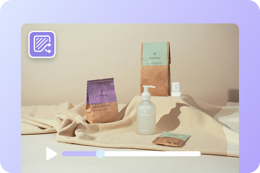 Produce polished product video reels