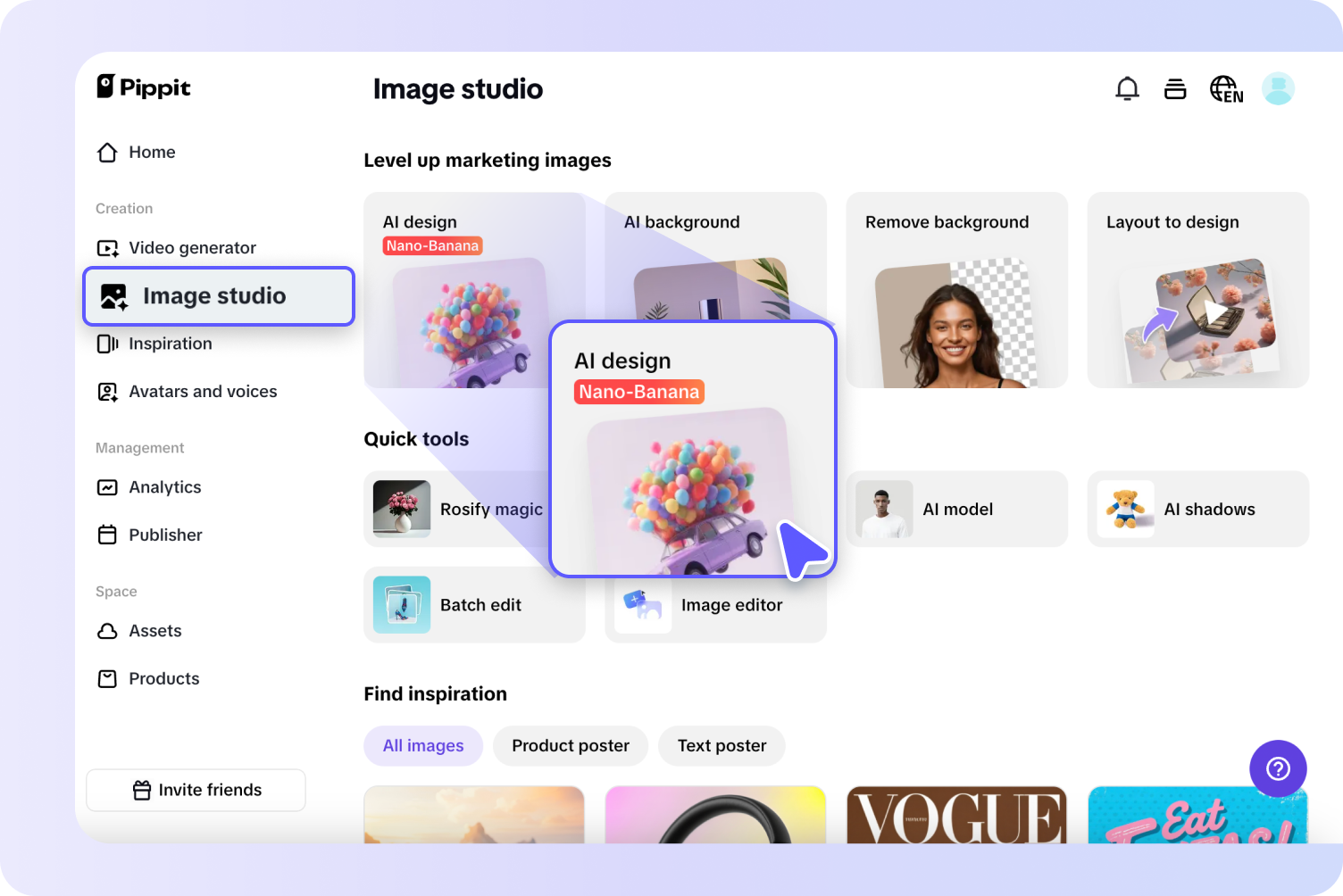 Access the AI design