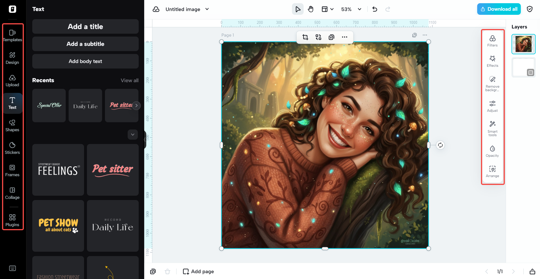 Herramientas avanzadas de edición de imágenes