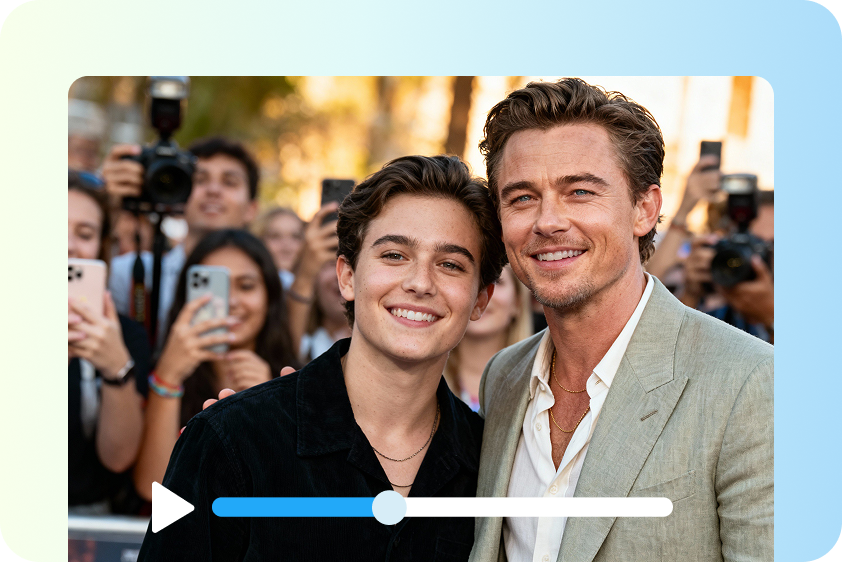 Create celeb-themed short videos