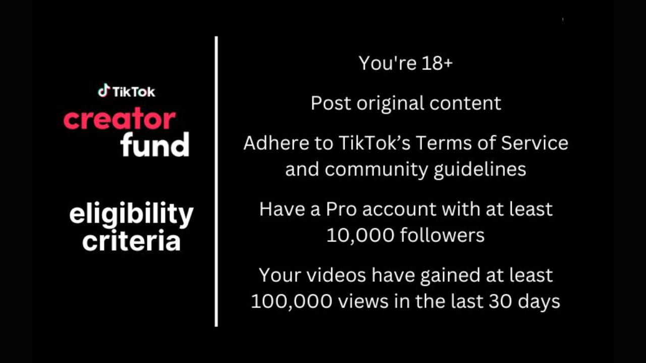 Unisciti al TikTok creator fund per guadagnare denaro su TikTok