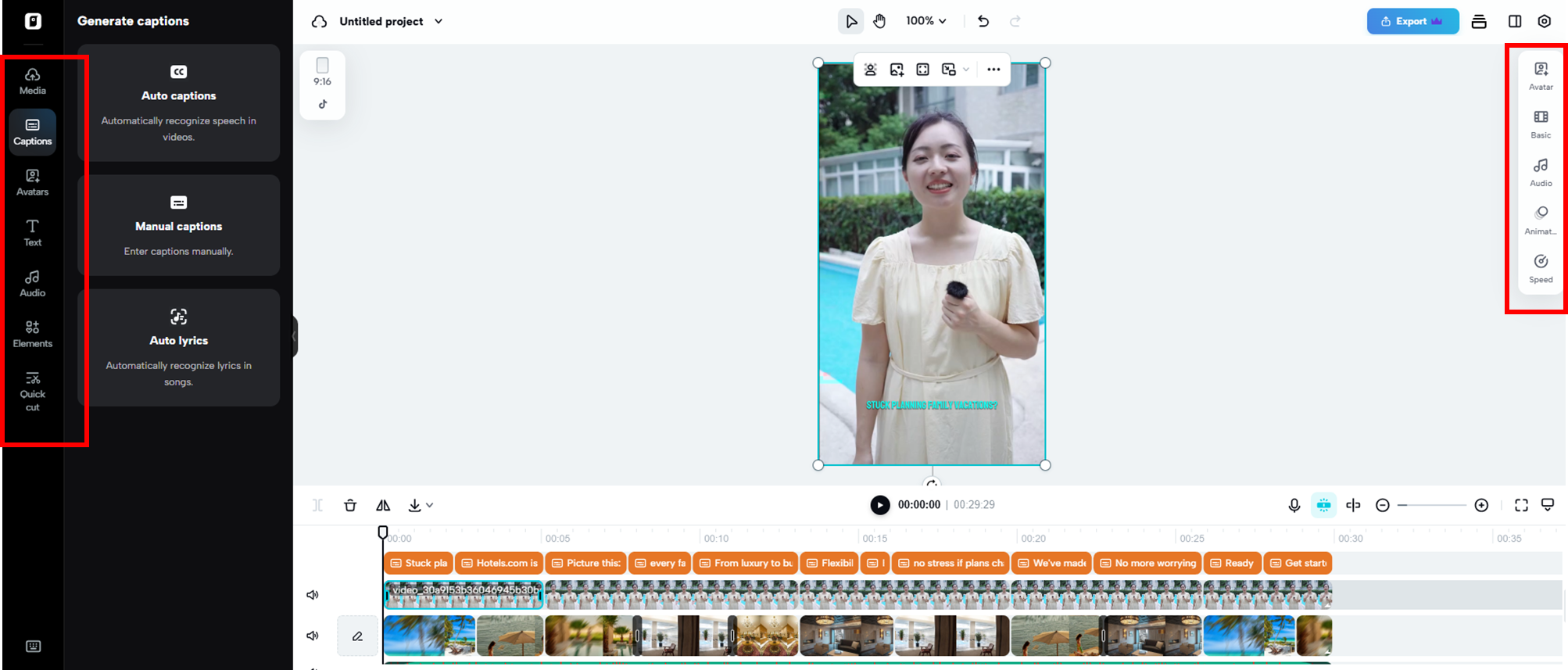 Finalize your video