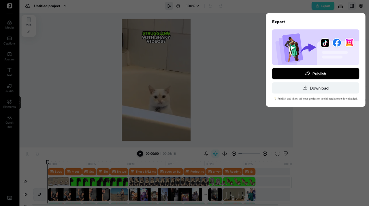 Compress and send your video