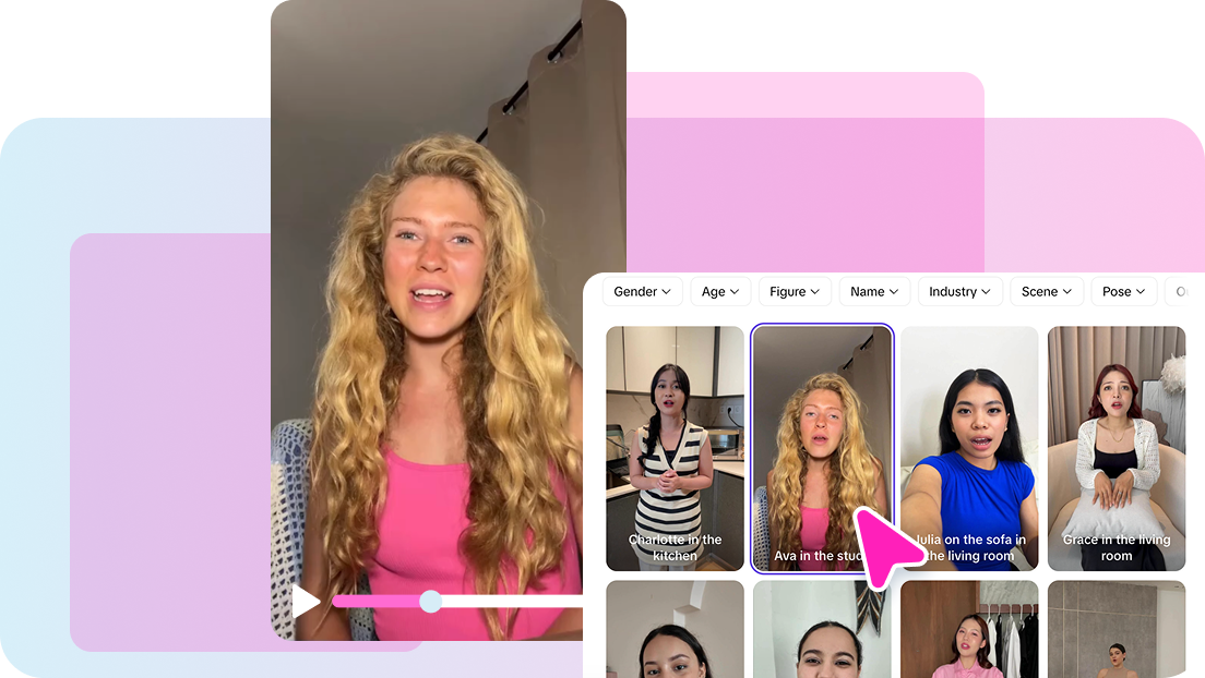 AI avatars with lip-syncing