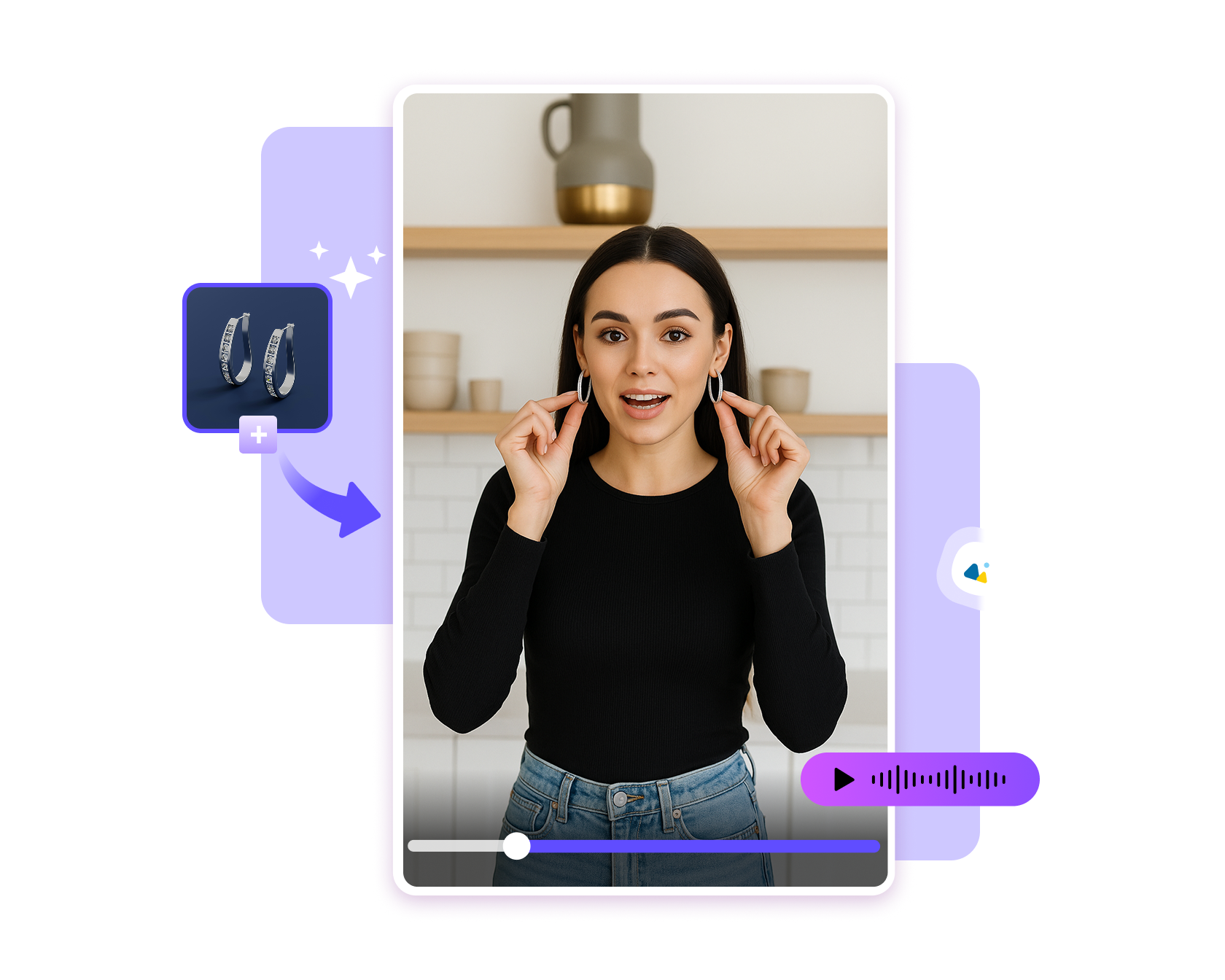 Virtual Try-on Earring Model