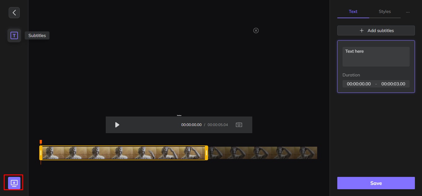 Export your video from Hitpaw Video Editor
