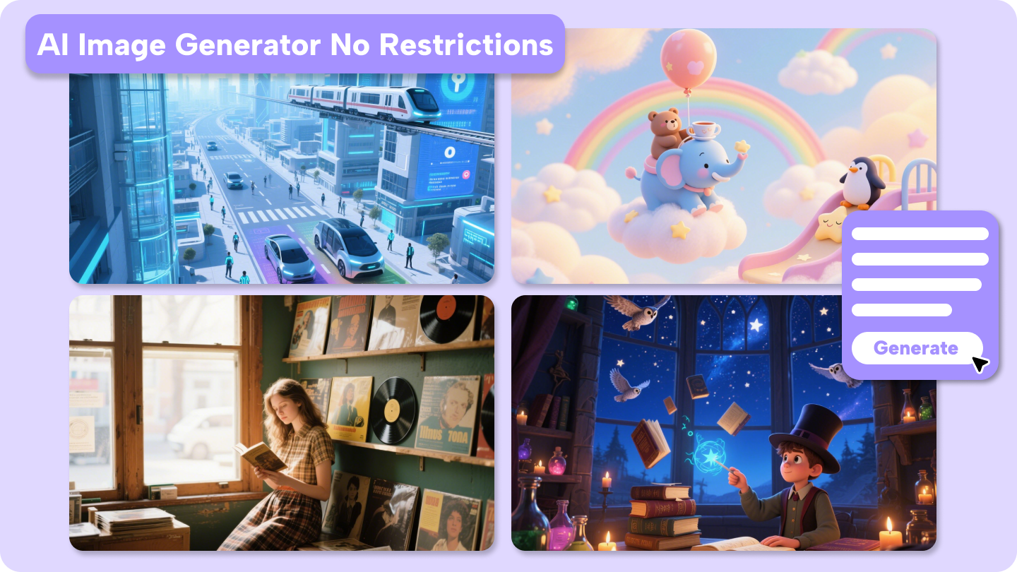 ai image generator no restrictions