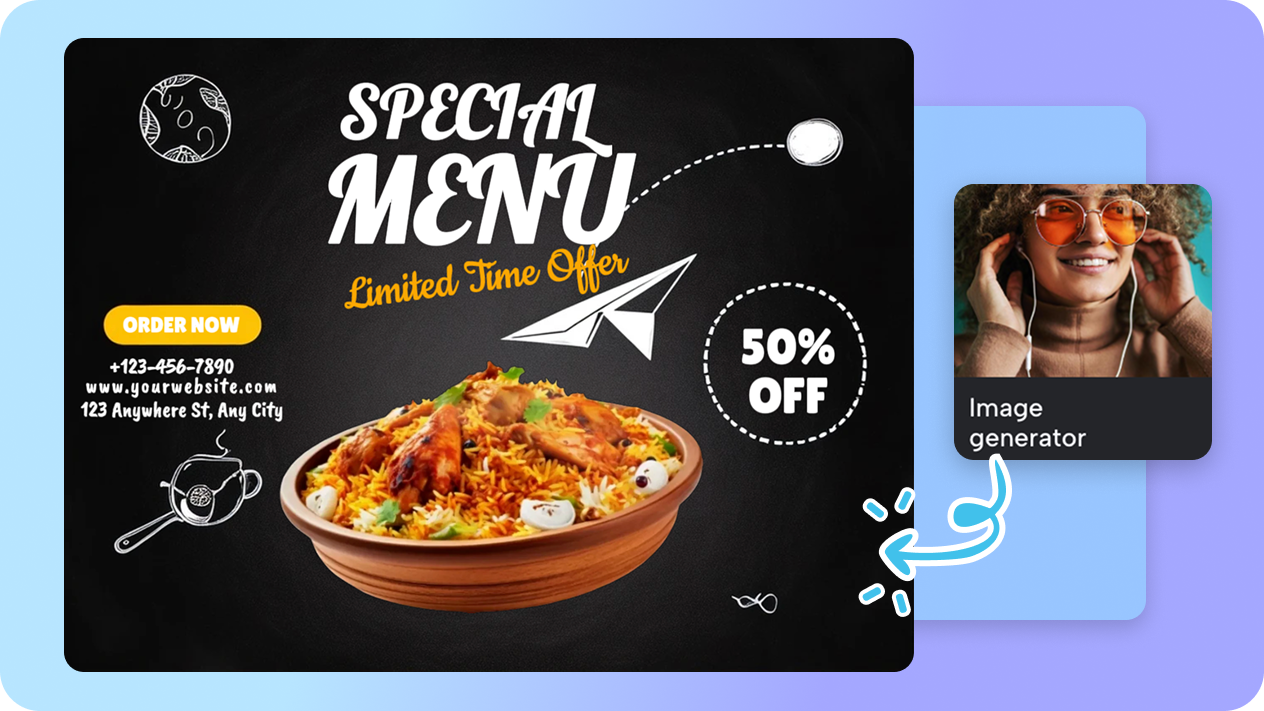 Multiple promotional templates