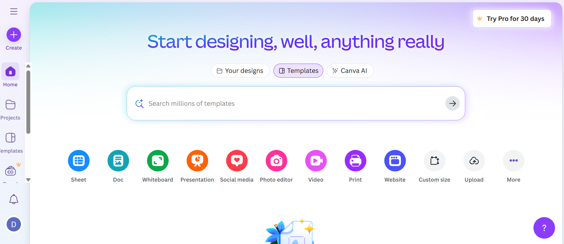 Creatore di collage fotografici Canva