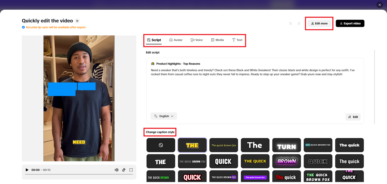Fine-tune your AI-generative video