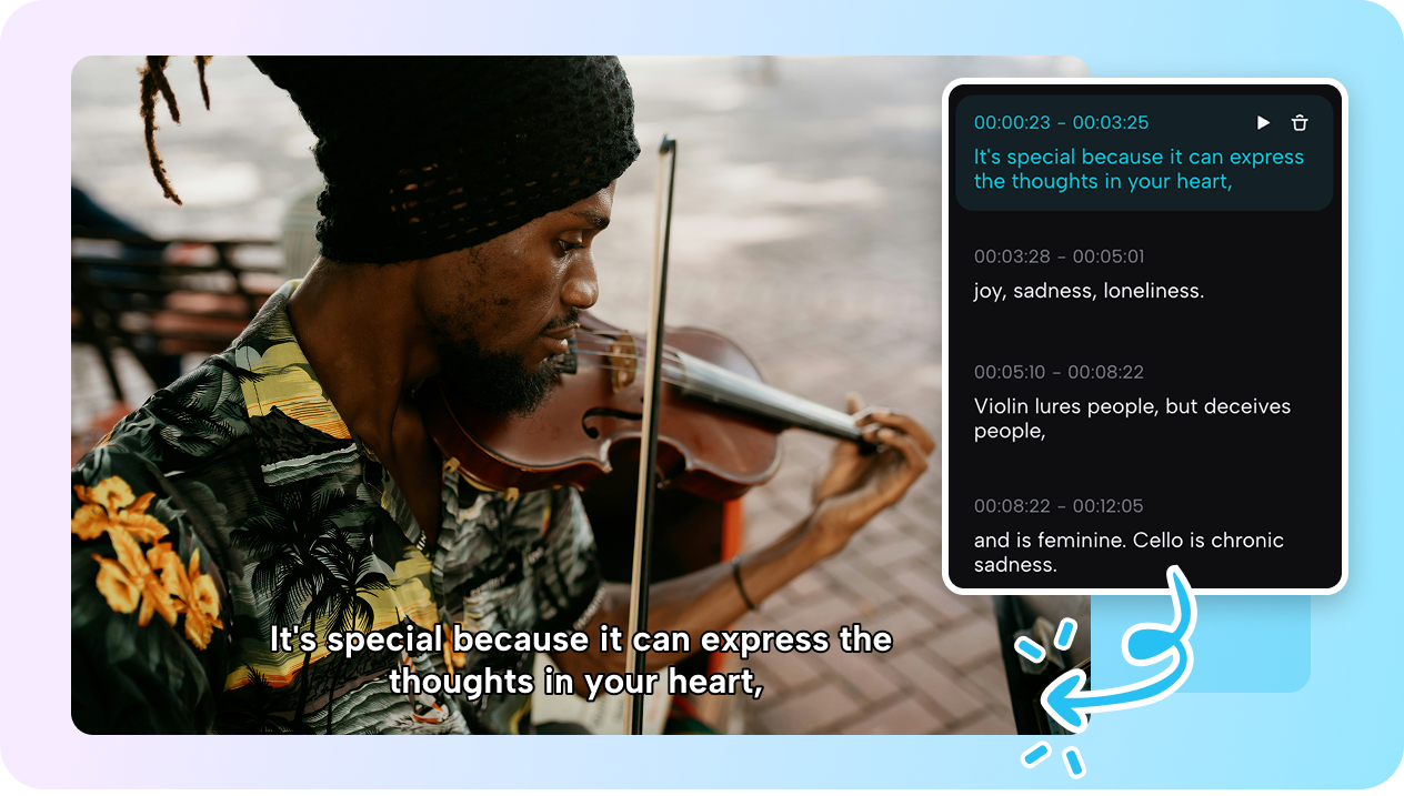 A polished and professional marketing video being created on the platform.