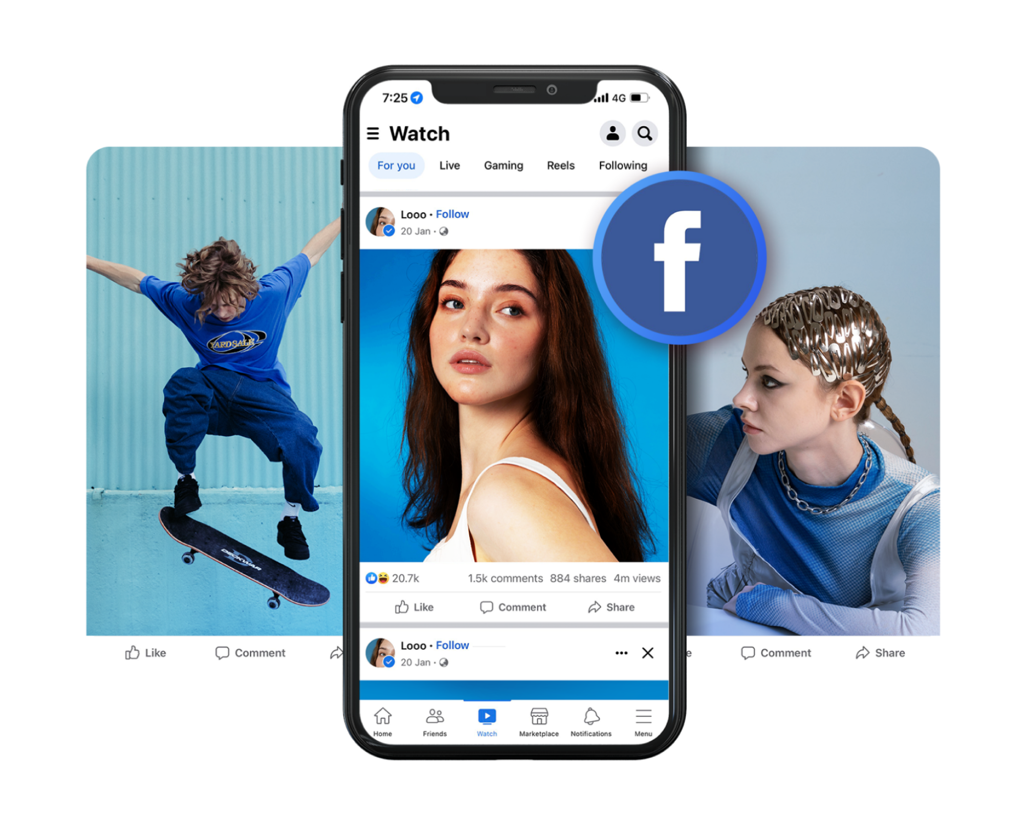 Hızlıca Facebook Videoları Oluşturun