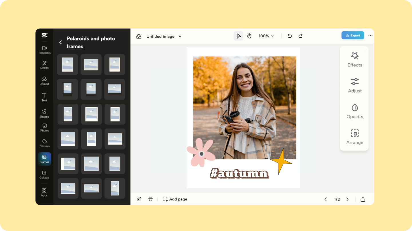 photo frame editor 