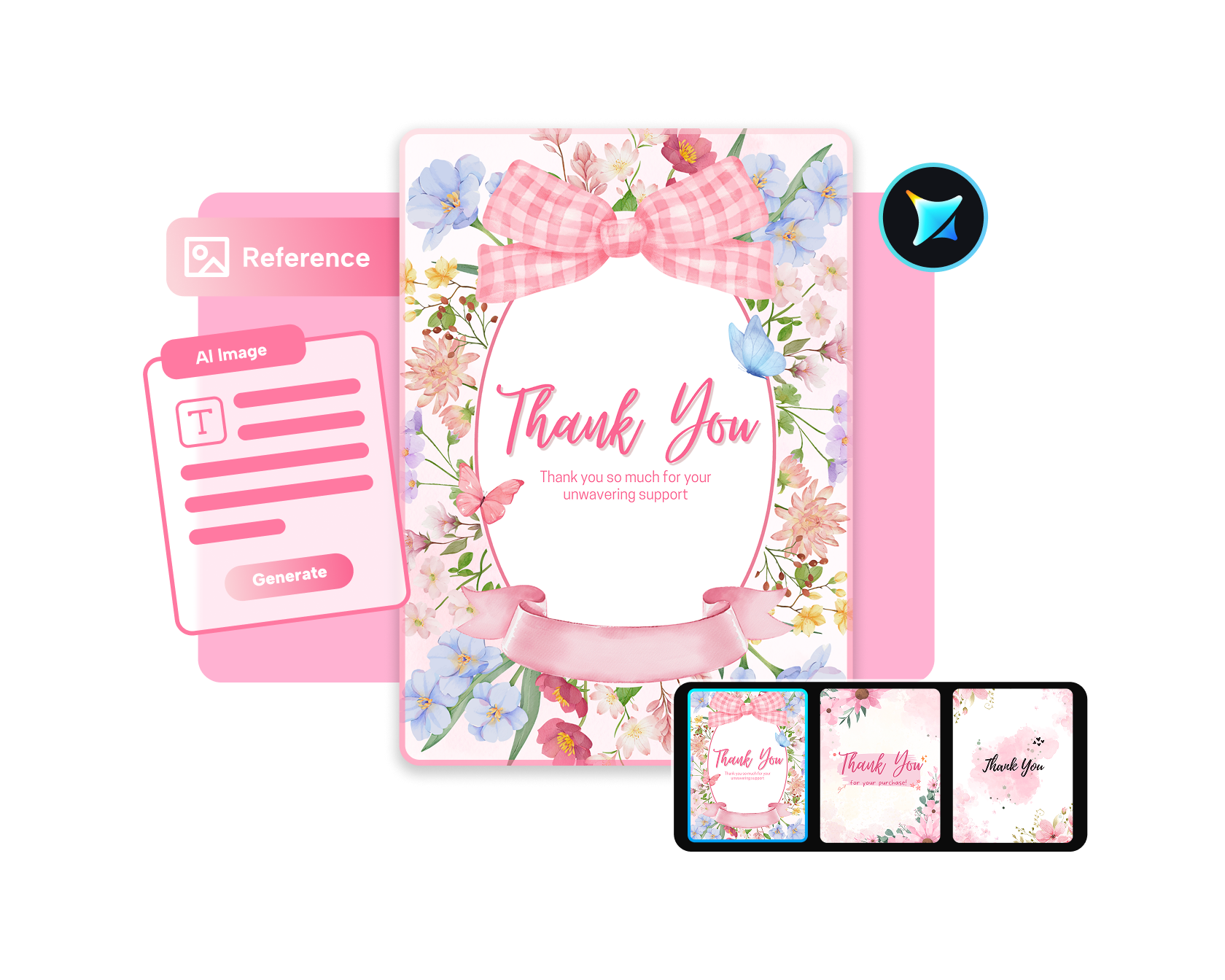 custom thank you cards