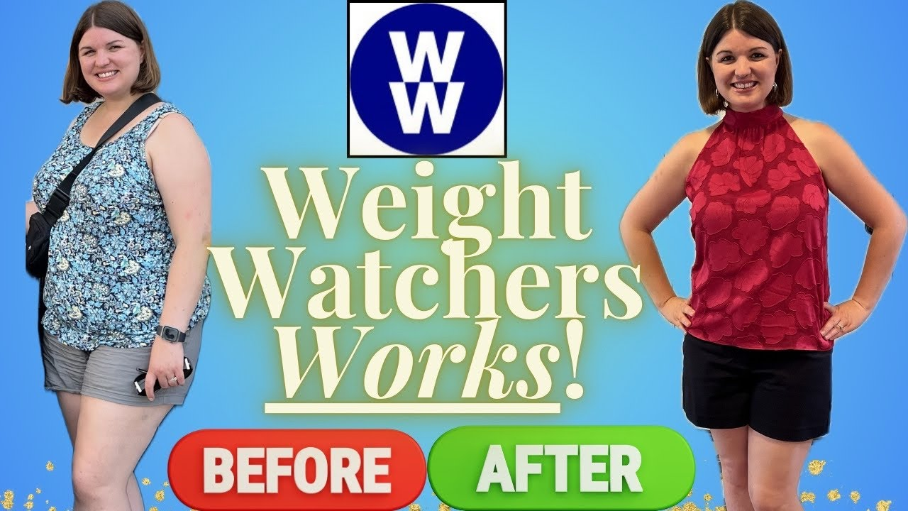 Weight watchers before and after