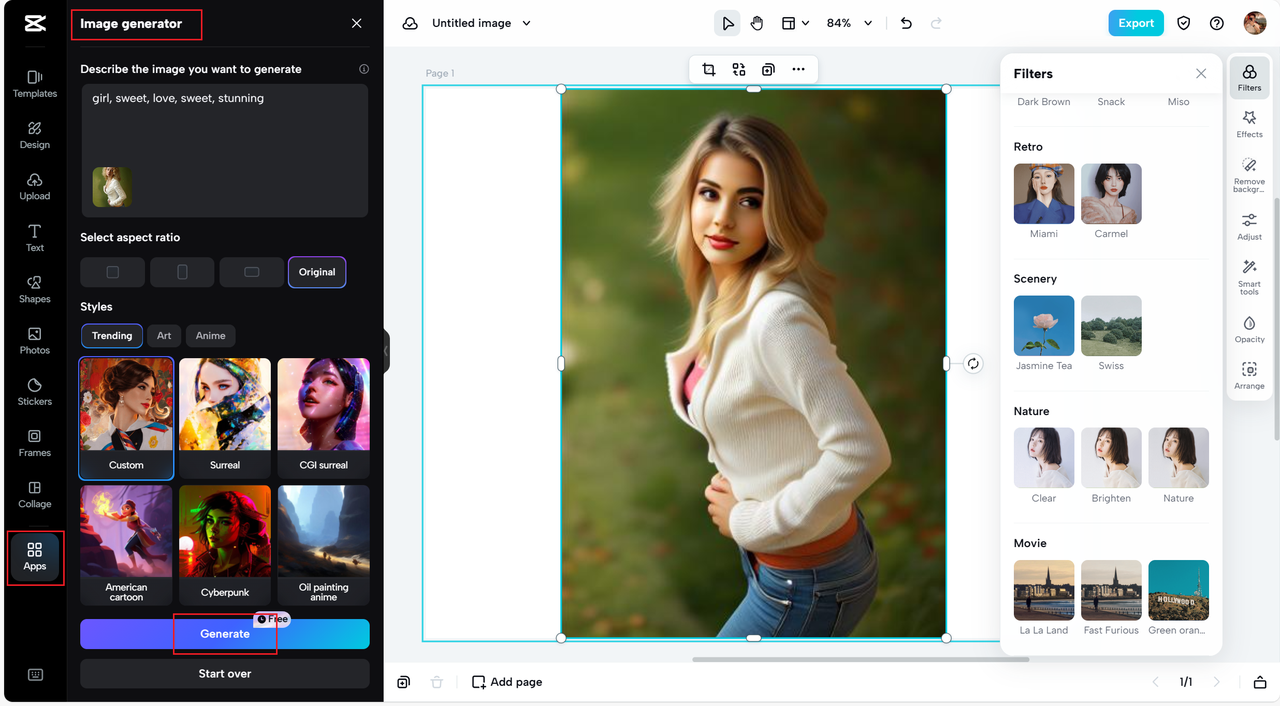 Edit and customize