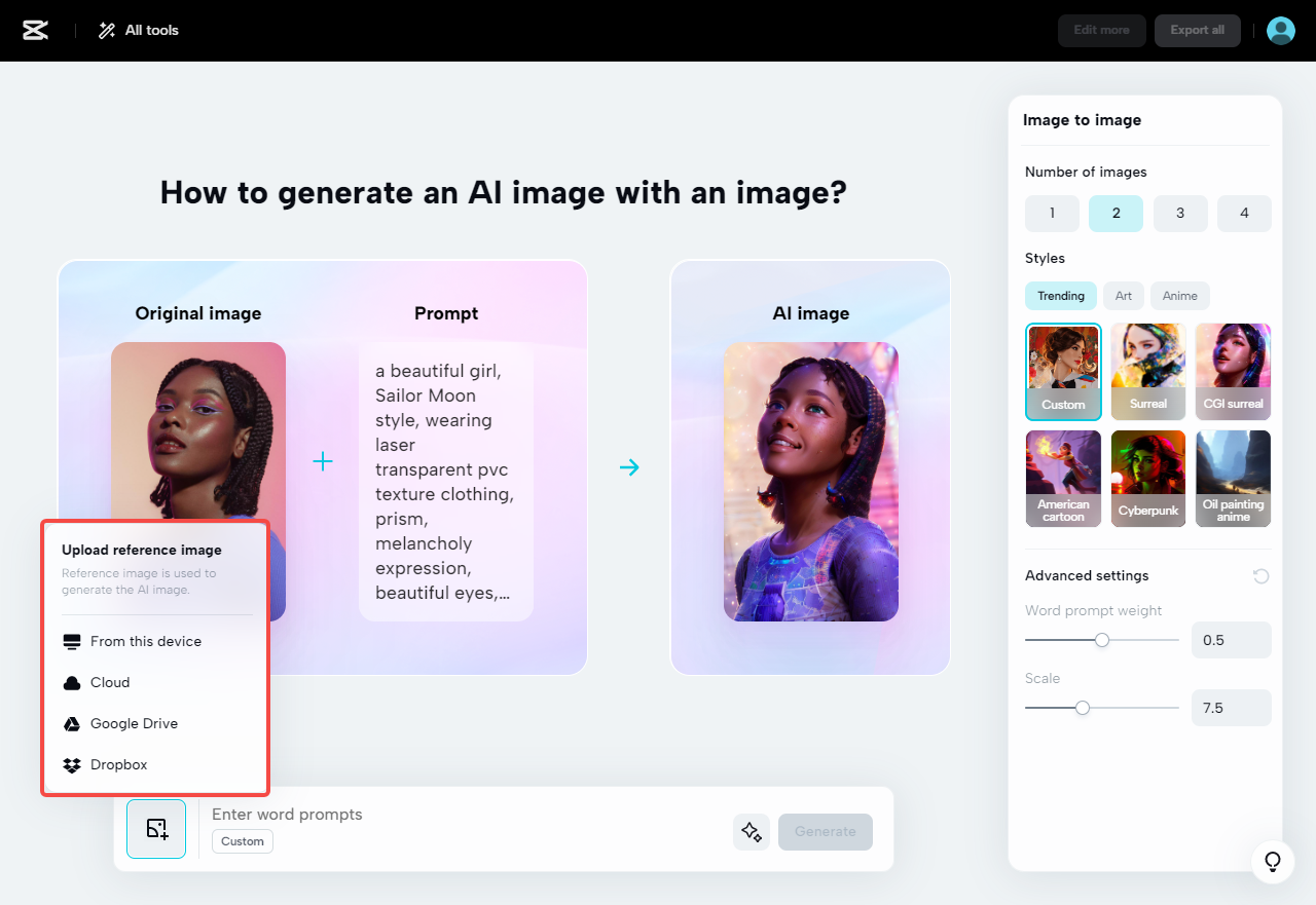 AI Image for Universities