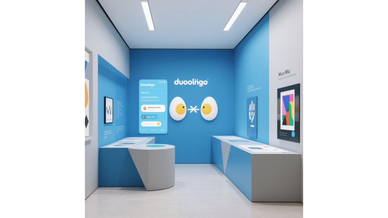 Duolingo collab with Museum of Modern Art