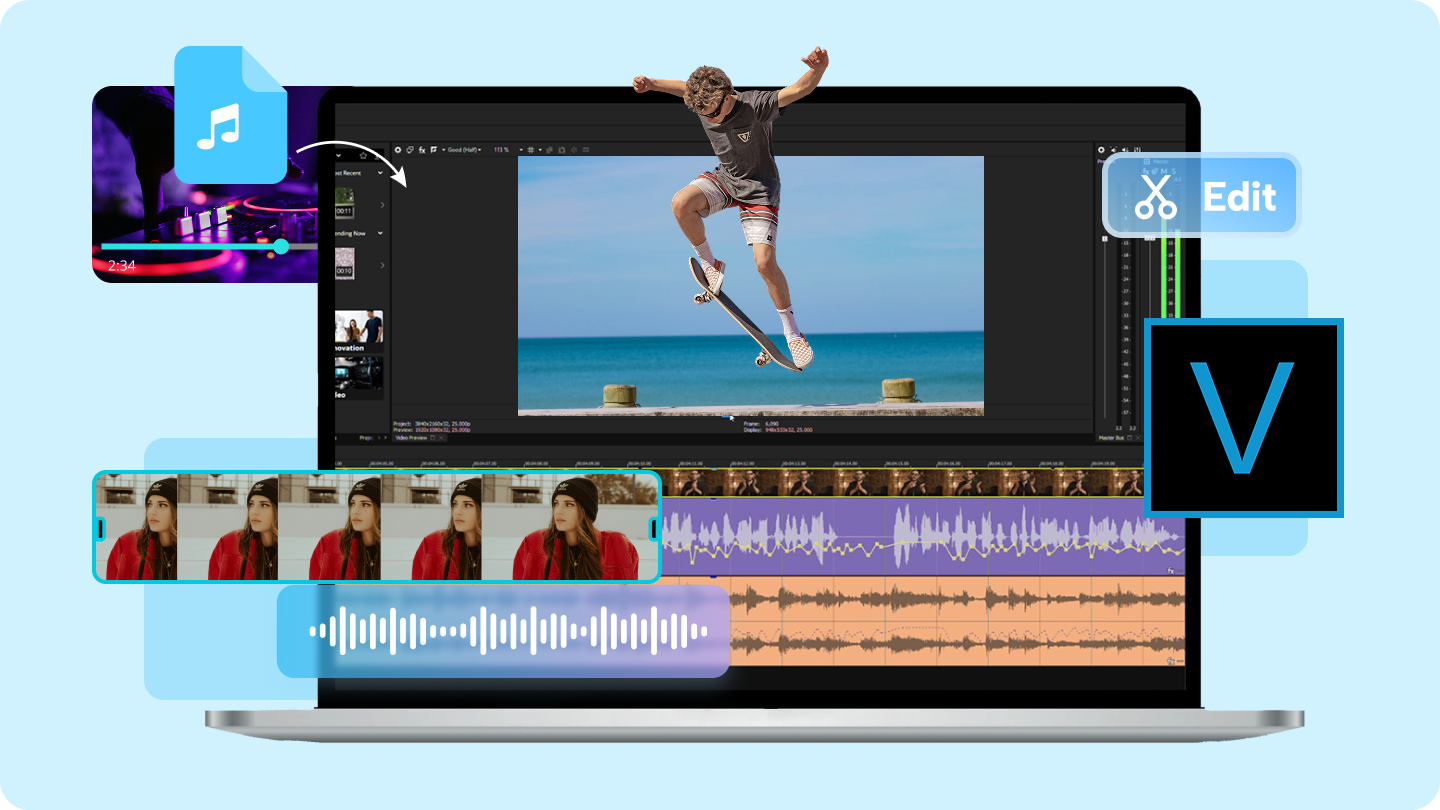 Vegas video editor