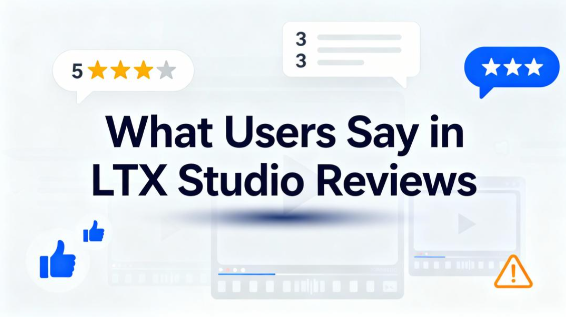 What users say in LTX Studio reviews