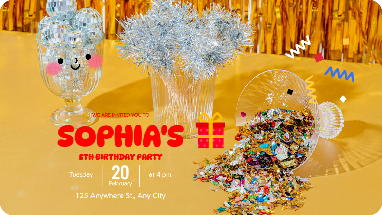 趣味貼紙和裝飾性圖形供休閒使用