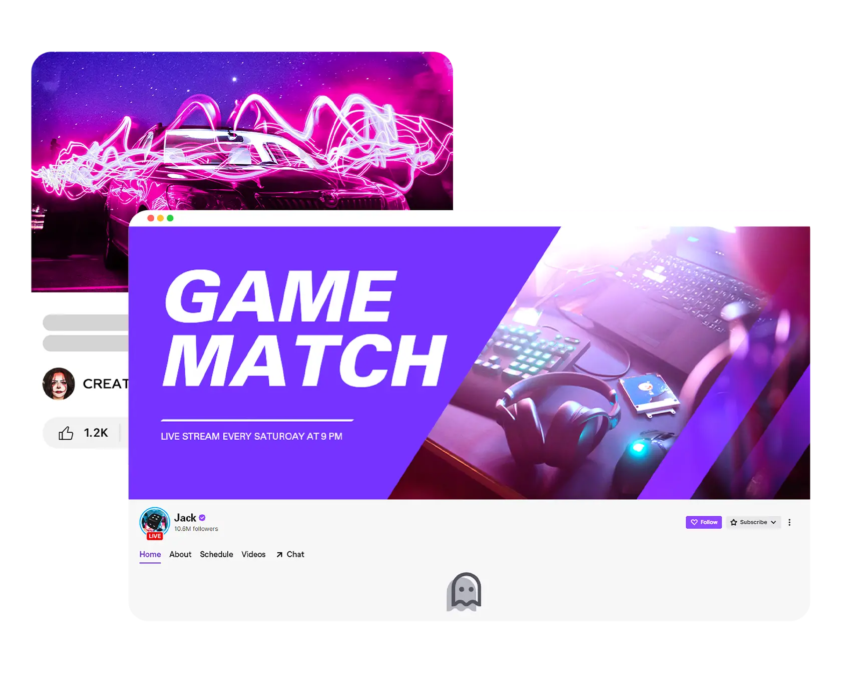 Twitch Banner Maker