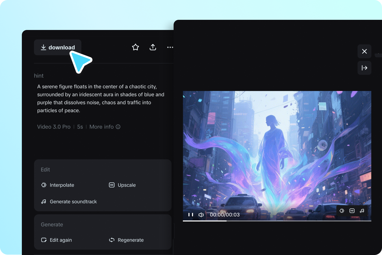 download AI music