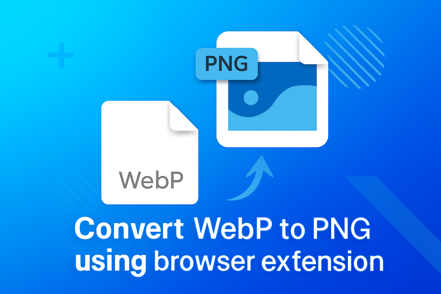 Convertiți WebP în PNG utilizând extensia browserului