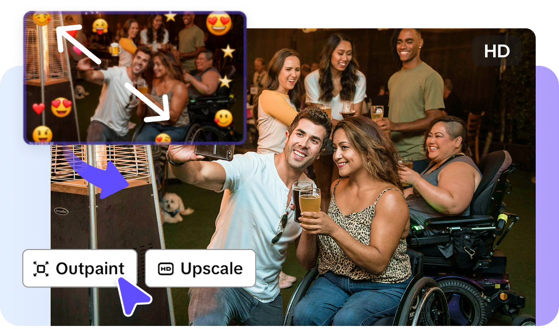 Editing image with Pippit