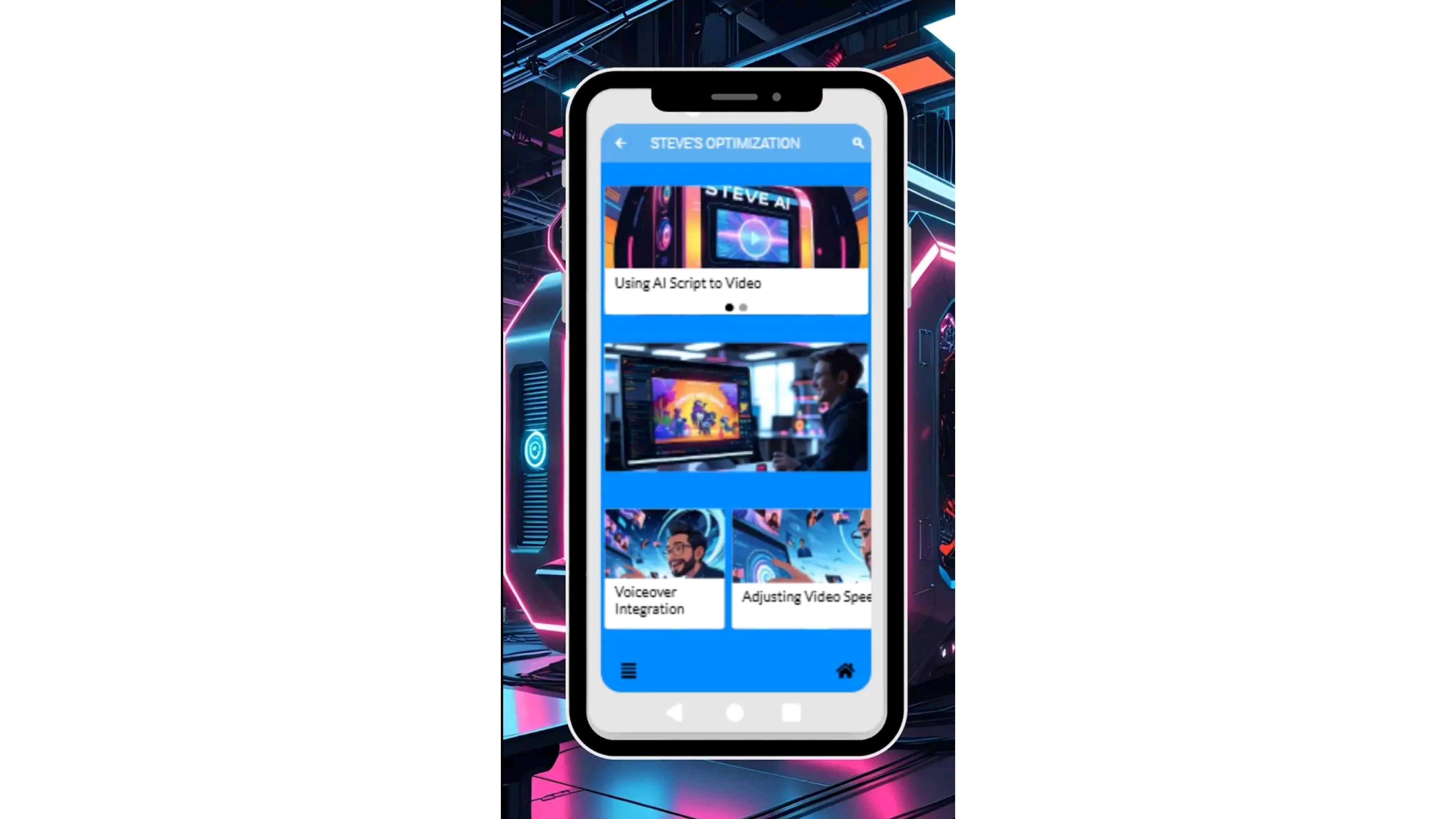 AI-videogenerator tekst naar video: Steve.AI