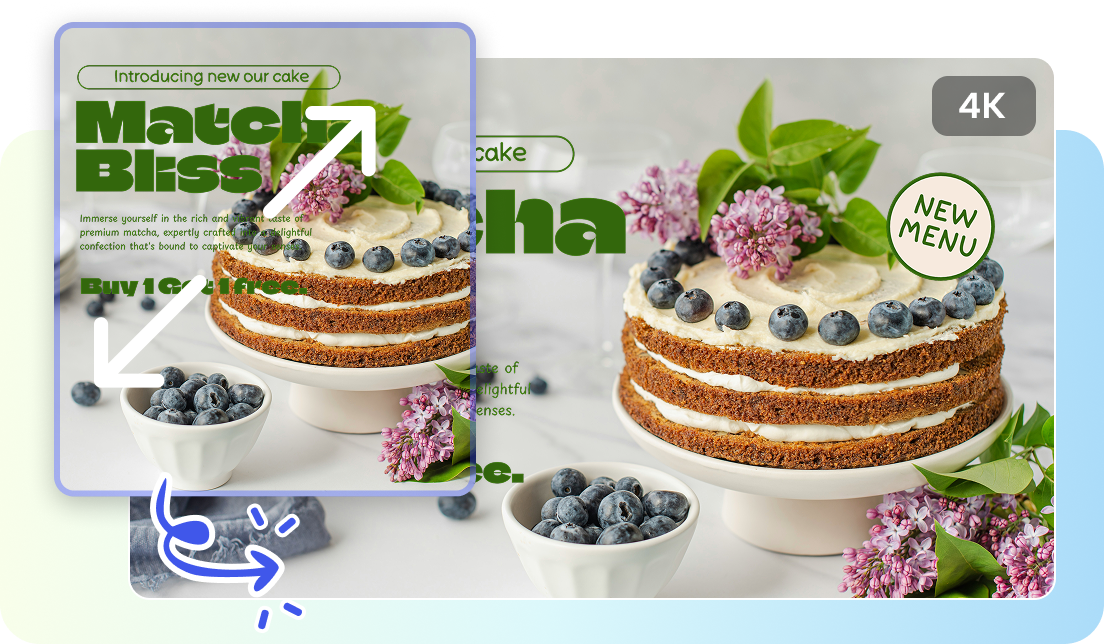  Resize images to various platforms using CapCut's online photo editor