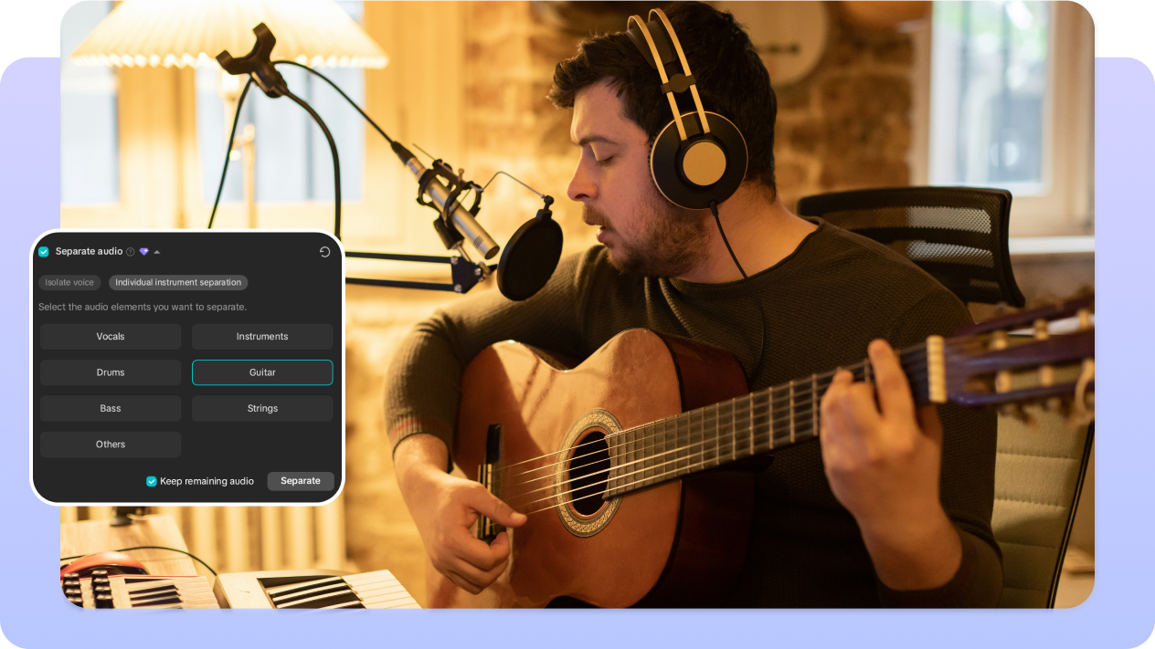 Detección de sonido inteligente con IA
